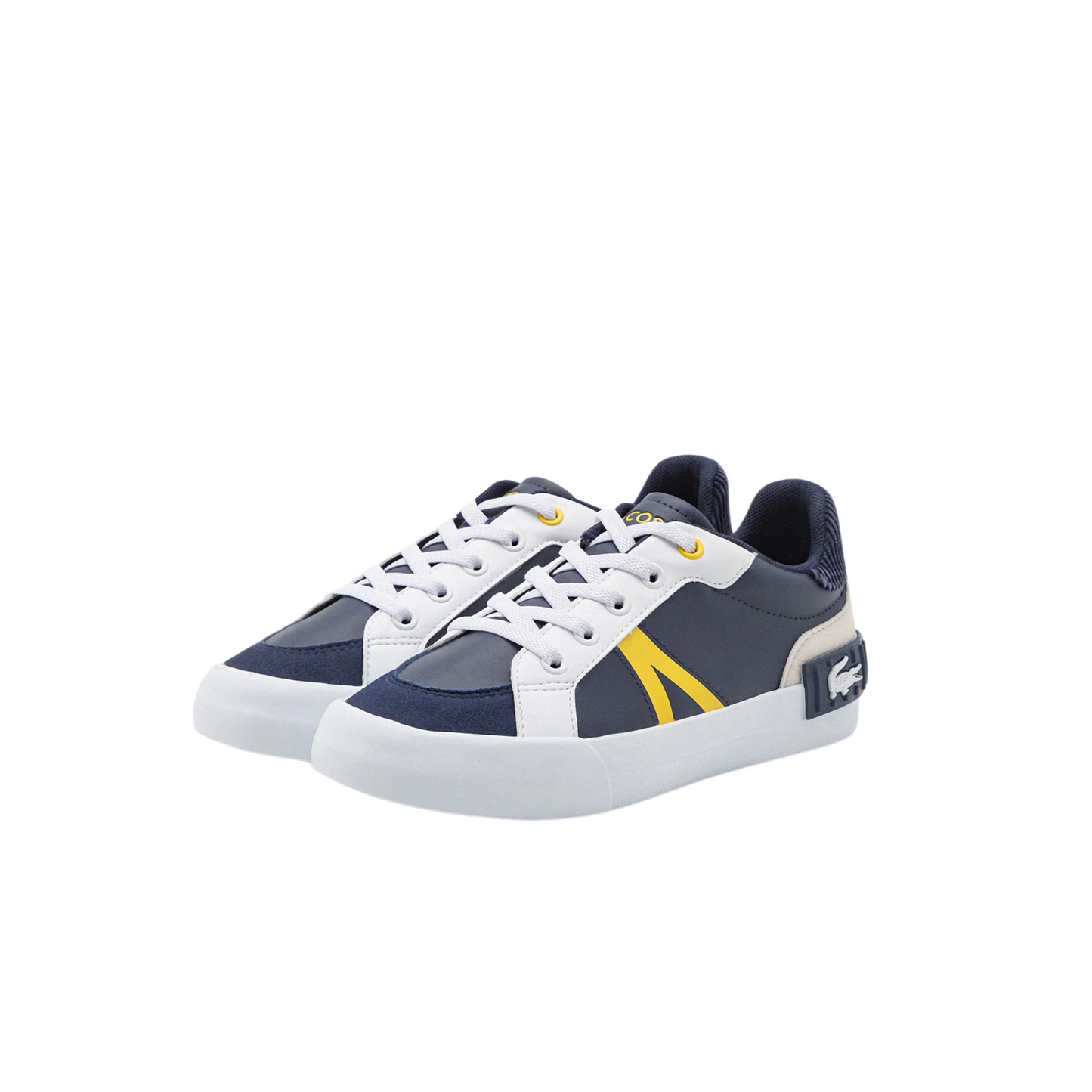 Lacoste L004 - Kids (azul marino/amarillo)