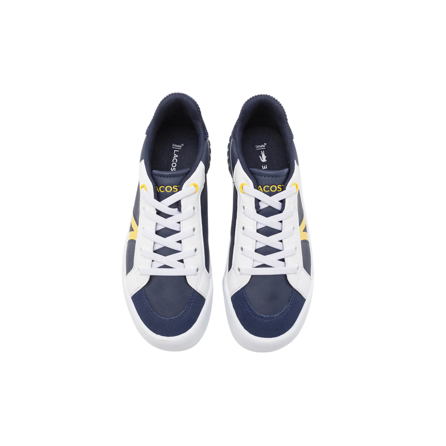 Lacoste L004 - Kids (azul marino/amarillo)